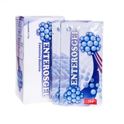 EnterosGel Zawiesina doustna, 10 saszetek x 15g