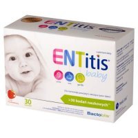 ENTITIS BABY proszek o smaku truskawkowym 30 saszetek