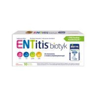 ENTitis Biotyk do stosowania w trakcie antybiotykoterapii, 10 szt. KRÓTKA DATA  31.10.2026