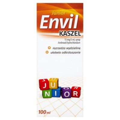 Envil kaszel junior 15 mg/5 ml syrop, 150 ml