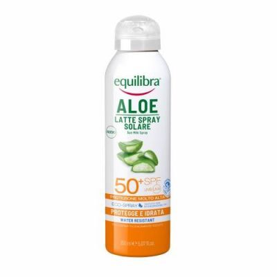 EQUILIBRA ALOESOWY SUN CARE SPF 50+ Spray - mleczko do opalania 150 ml