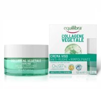 EQUILIBRA Collagene Vegetale Przeciwzmarszczkowy wypełniający krem do twarzy z kolagenem roślinnym, 50 ml