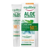 Equilibra Nawilżający fluid do twarzy do codziennego stosowania SPF 50+, 40 ml