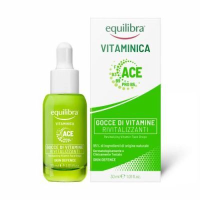EQUILIBRA VITAMINICA ACE Rewitalizujące krople witaminowe do twarzy, 30ml