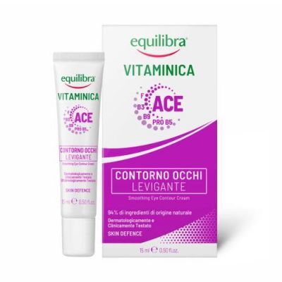 EQUILIBRA VITAMINICA ACE Wygładzający krem pod oczy, 15ml