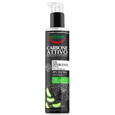 EQUILIBRA Z WĘGLEM AKTYWNYM Żel do twarzy oczyszczający 200 ml
