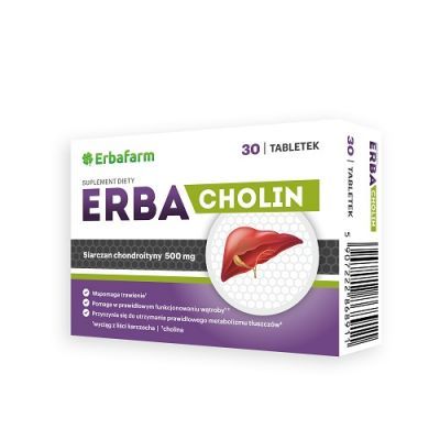 ERBACHOLIN 30 tabletek ERBAFARM