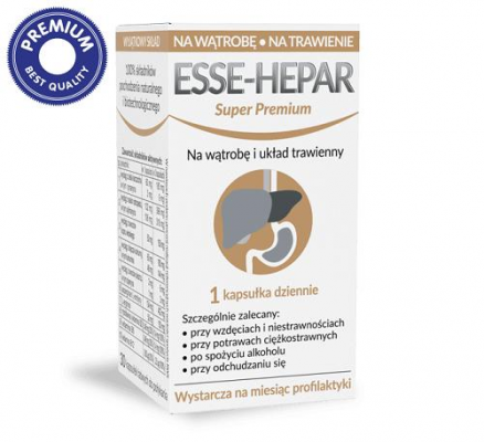 ESSE-HEPAR Super Premium 30 kapsułek