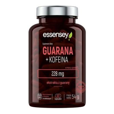 Essensey Guarana + Kofeina, 90 kaps.