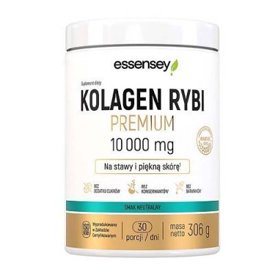 Essensey Kolagen Rybi Premium 10000 mg smak neutralny, 306 g
