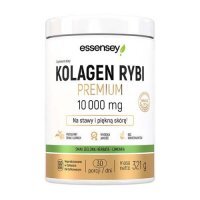 Essensey Kolagen Rybi Premium smak zielona herbata-limonka, 321 g