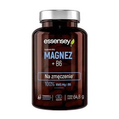 Essensey Magnez + Witamina B6, 90 kaps.