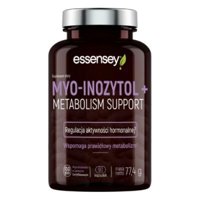 Essensey Myo-Inozytol + Metabolism Support, 90 kaps.