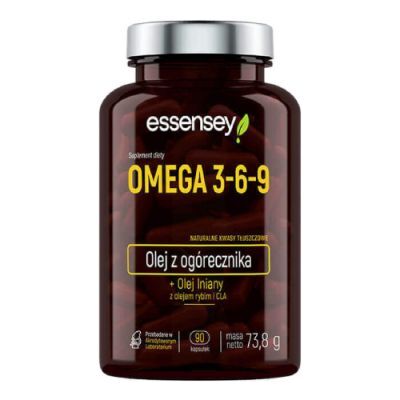 Essensey Omega 3-6-9, 90 kaps.