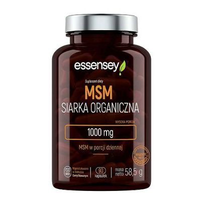 Essensey Siarka Organiczna MSM, 90 kaps.