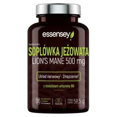 Essensey Soplówka Jeżowata Lion's Mane 500 mg, 90 kaps.