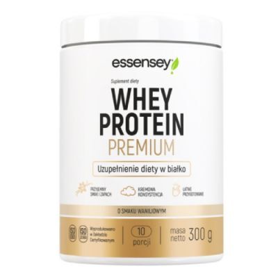 Essensey Whey Protein Premium Odżywka białkowa Wanilia, 300 g