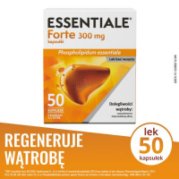 ESSENTIALE FORTE 50 kapsułek, na wątrobę