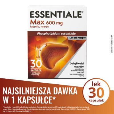 ESSENTIALE MAX, 30 kapsułek