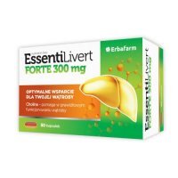 EssentiLivert Forte 300 mg, 50 kaps.