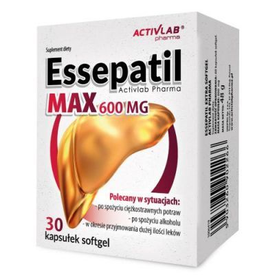 ESSEPATIL MAX 600 mg Activlab Pharma 30 kapsułek