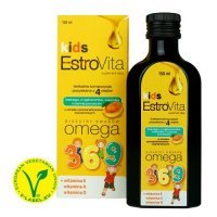 ESTROVITA KIDS Płyn o smaku pomarańczowo-bananowym 150 ml