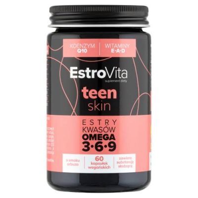 ESTROVITA TEEN SKIN Zdrowie i piękno nastoletniej skóry 60 kapsułek
