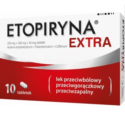 ETOPIRYNA EXTRA 10 tabletek