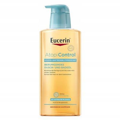 Eucerin AtopiControl Olejek do mycia ciała do skóry atopowej, 400 ml