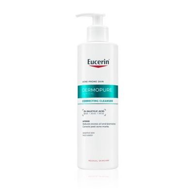 Eucerin DermoPure Clinical Żel redukujący niedoskonałości do twarzy i ciała, 400 ml