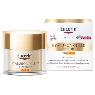 Eucerin Hyaluron-Filler + Elasticity Krem do twarzy SPF30 na dzień, 50 ml
