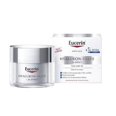 Eucerin Hyaluron-Filler Przeciwzmarszczkowy krem na dzień SPF15 do skóry suchej, 50ml