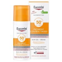 Eucerin Sun Pigment Control Fluid na przebarwienia do twarzy SPF50 - jasny, 50 ml