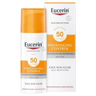 Eucerin Sun Protection Photoaging Control SPF 50+ Fluid ochronny przeciw fotostarzeniu, 50 ml