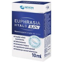 EUPHRASIA HYALO 0,4% krople nawilżające do oczu 10 ml