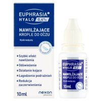 EUPHRASIA Hyalo 0,4% Nawilżające krople do oczu, 10ml