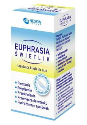 EUPHRASIA ŚWIETLIK łagodzące krople do oczu 10 ml