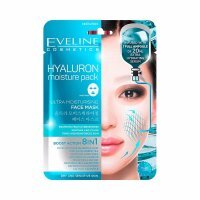Eveline 24k Gold Nourishing Ultra-rewitalizująca maska w płacie 8w1, 1 szt.