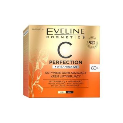 EVELINE C Perfection Aktywnie odmładzający krem liftingujący 60+ na dzień i noc, 50ml