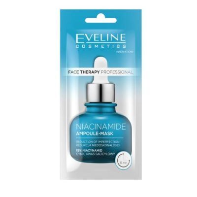 EVELINE Face Therapy Professional Maska-ampułka redukująca niedoskonałości z Niacynamidem, 8ml