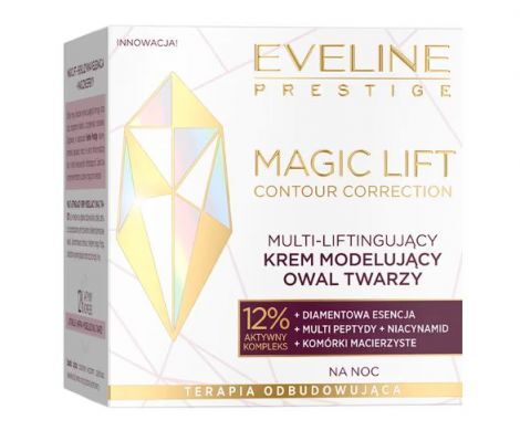 EVELINE MAGIC LIFT Multi-liftingujący krem modelujący owal twarzy na