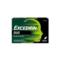 EXCEDRIN Duo 500mg + 200mg, 20 tabletek powlekanych