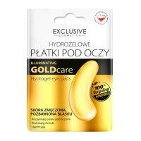 Exclusive Cosmetics Hydrożelowe płatki pod oczy Gold, 1 para