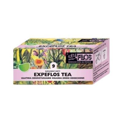 EXPEFLOS TEA Herbatka ziołowa, 20 saszetek po 2 g HERBA-FLOS