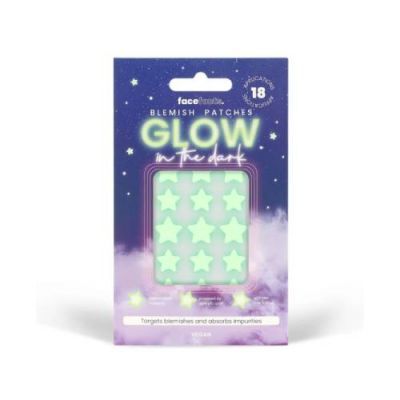 Face Facts Plastry na wypryski - Świecące w ciemności Gwiazdki, 24 szt.