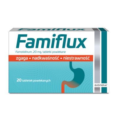 Famiflux 20 mg, 20 tabletek