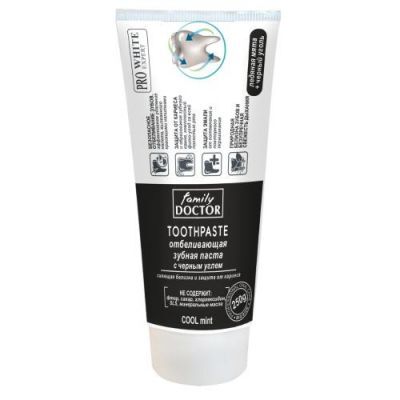 Family Doctor Wybielająca pasta do zębów Śnieżna biel i ochrona przed próchnicą, 250g