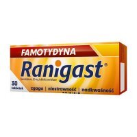 FAMOTYDYNA Ranigast 20 mg 30 tabletek