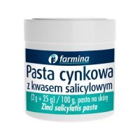 Farmina Pasta cynkowa z kwasem salicylowym, 20g