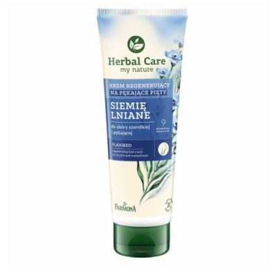 FARMONA HERBAL CARE Krem do pięt Siemię lniane, 100ml